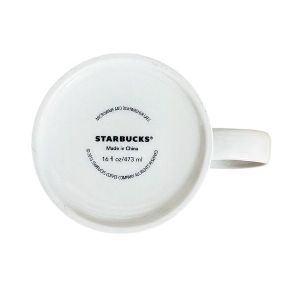 Starbucks South Korea Daegu Mug Apple Skyline 16oz - Picture 5 of 5